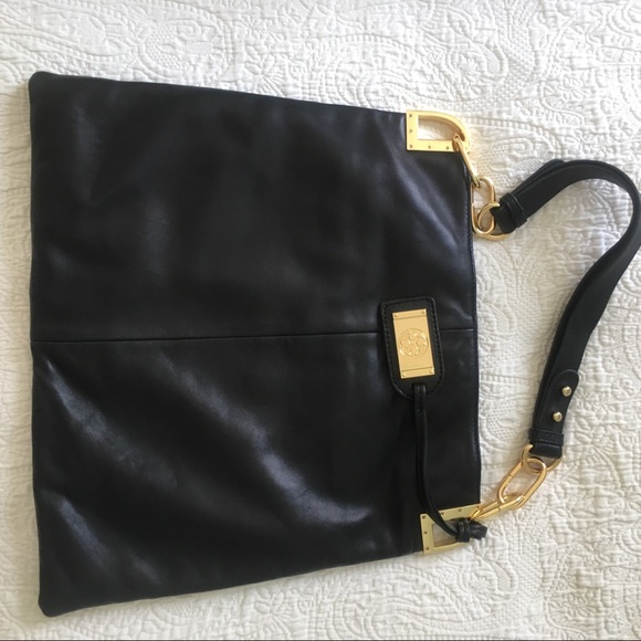 Carlisle Black Croc Real Leather Bag - Picture 5 of 16